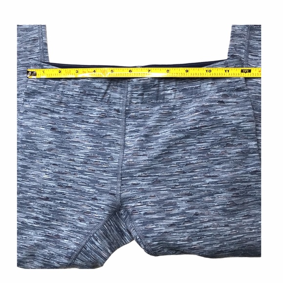 Outdoor Voices 
Blue Textured Full length Leggings - Picture 9 of 9